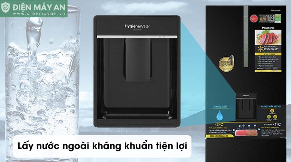 Tủ lạnh Panasonic Inverter 417 lít NR-BX471GPKV